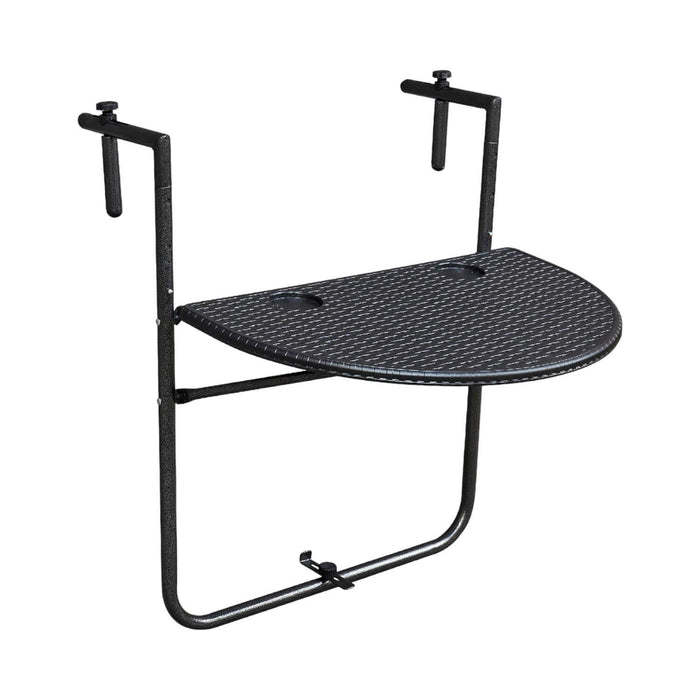 Mesa Balcón Ajustable Porta Vasos 60 CM Northwest
