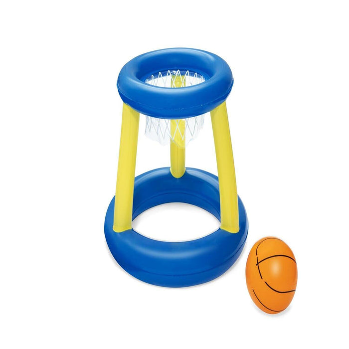 Aro Basket Inflable + Pelota para Piscina Bestway