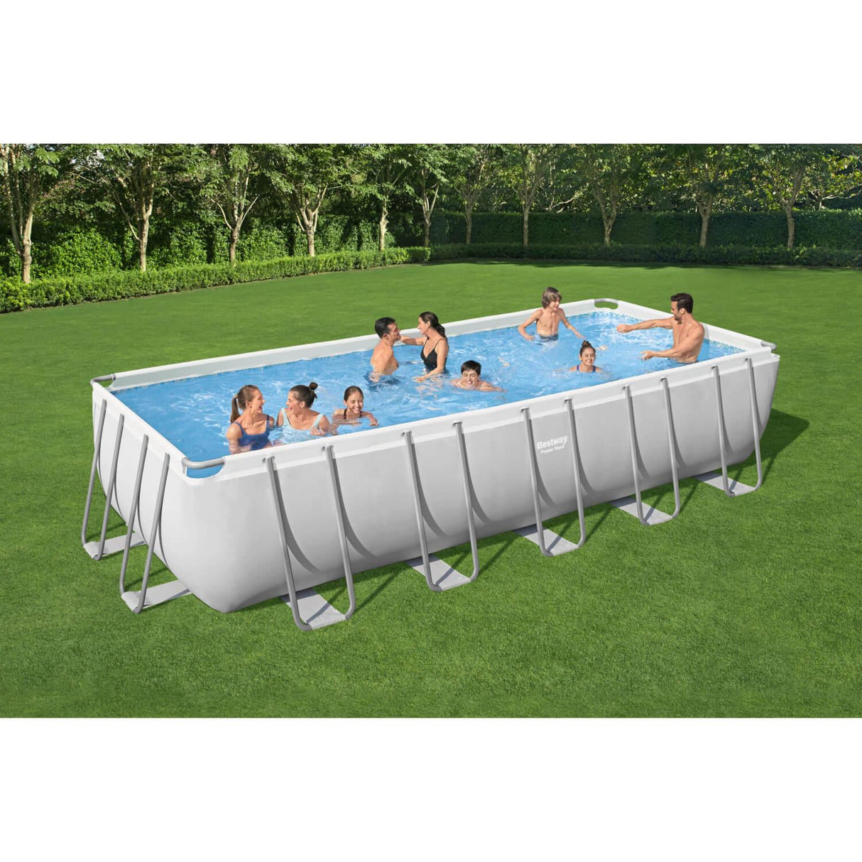 Piscina Bestway Rectangular Filtro+Accesorio 6.40X2.74X1.32M