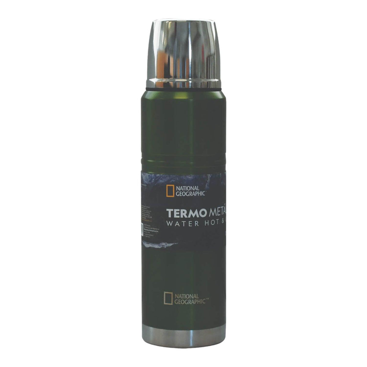 Termo Doble Muralla Acero Inox. 1000ML National Geographic