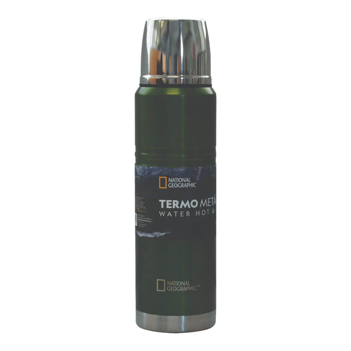 Termo Doble Muralla Acero Inox. 1000ML National Geographic