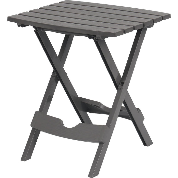 Mesa Auxiliar Plegable Plástica diseño madera Gris Northwest