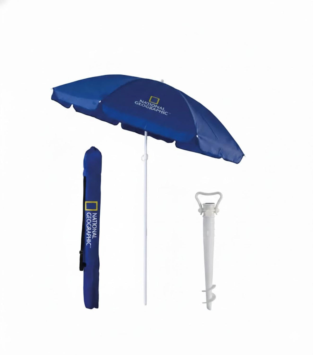 Quitasol Azul 190 Cms National Geographic
