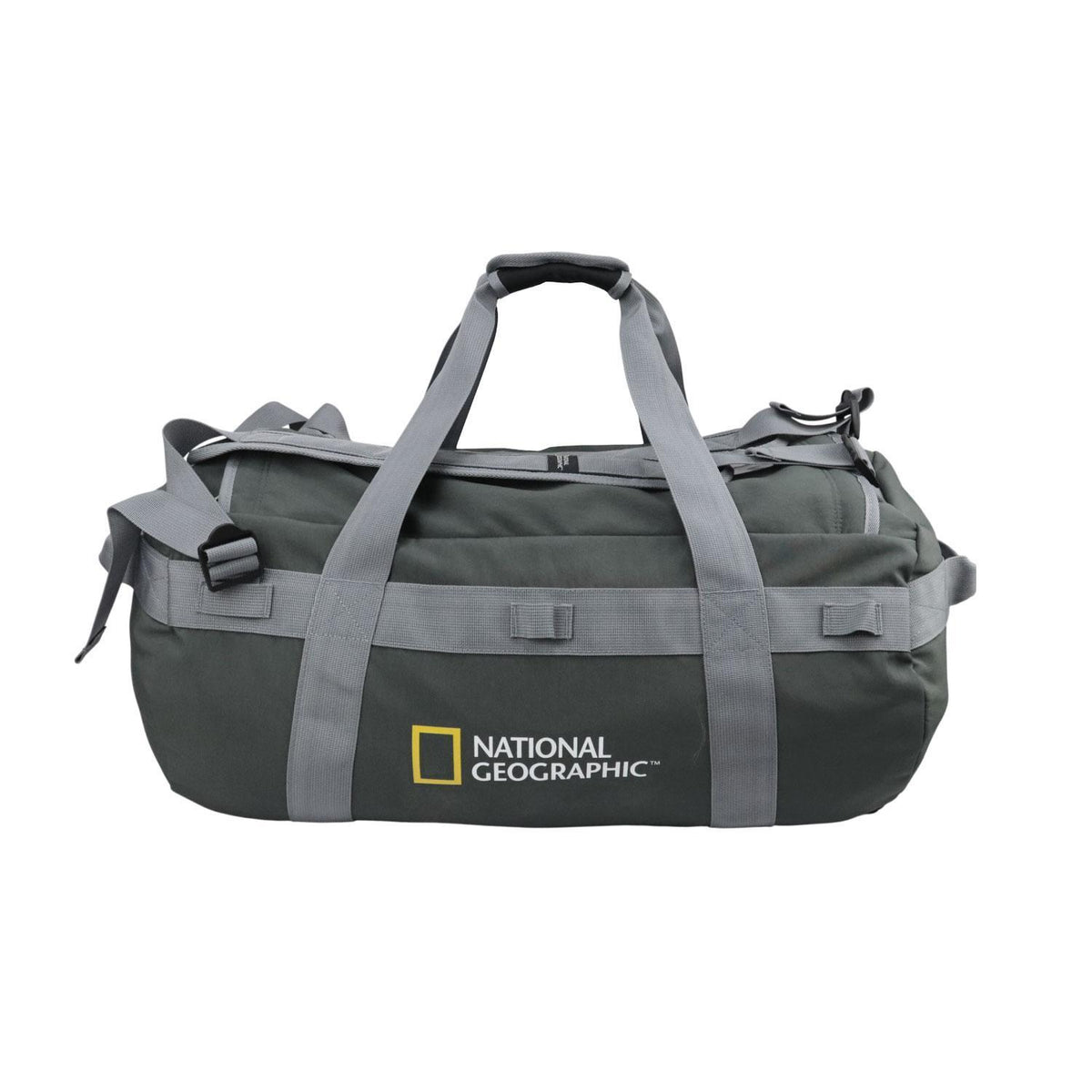Bolso Mochila Viaje Nylon 80 Litros gris National Geographic