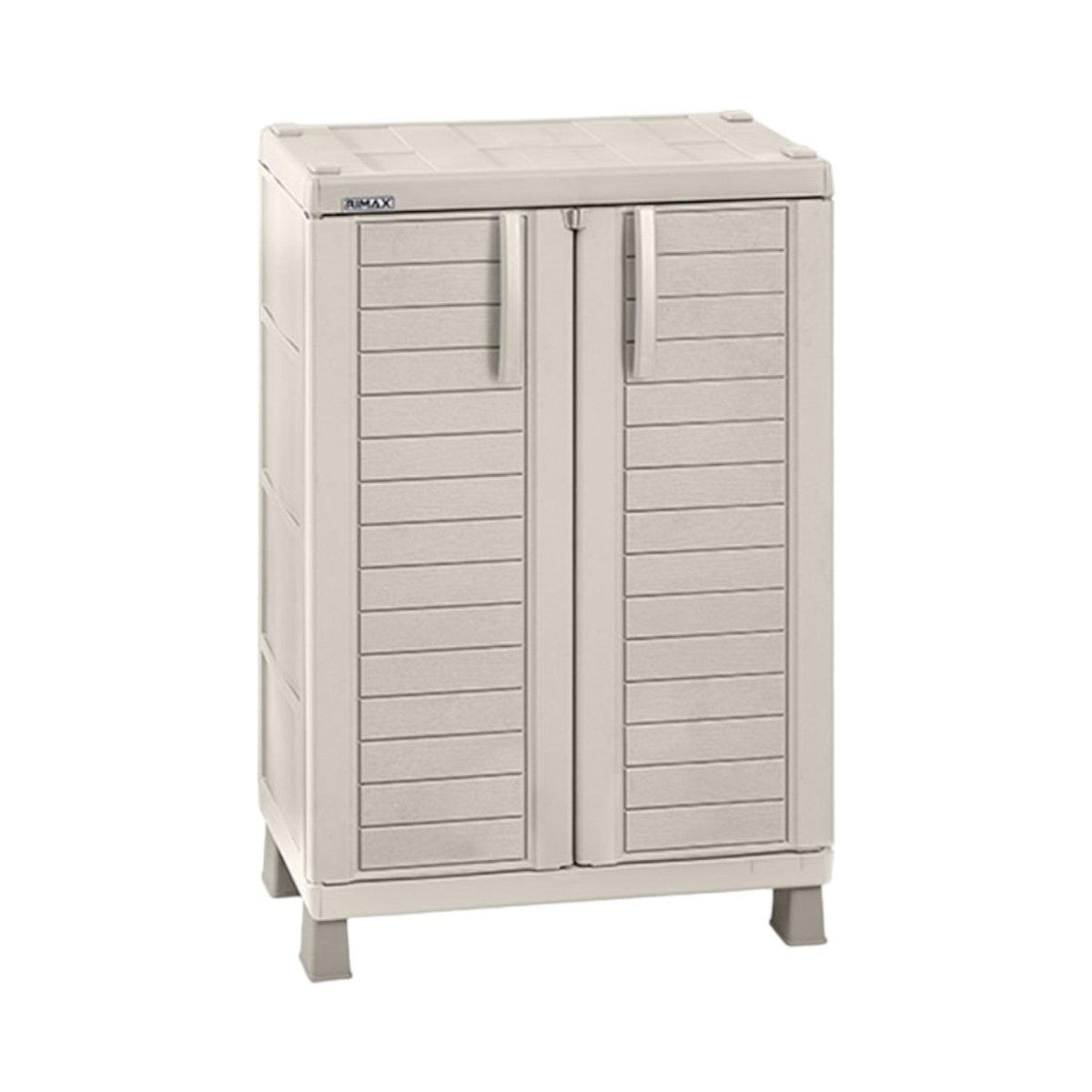 Armario Closet Plástico Mediano Beige 101x65X45 Cms Rimax