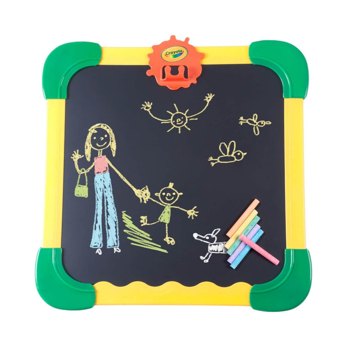 Pizarra Infantil De Pared Doble Cara 46x46 Cms Crayola