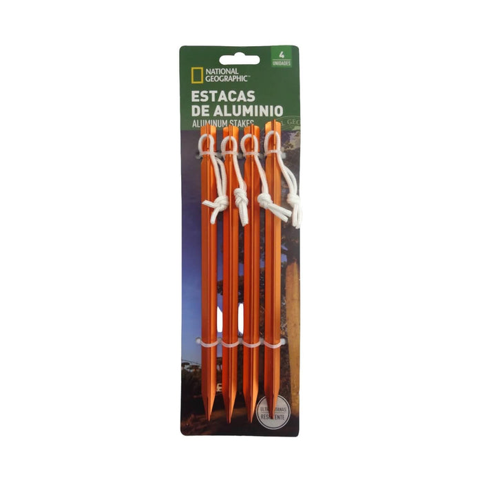 Estacas Aluminio National Geographic