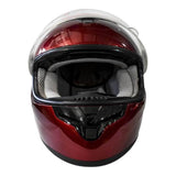 Casco Full Face Bx105 Talla L Color Burgundhy Ceritificacion ECE Bex