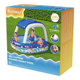 Piscina Inflable Bestway Con Toldo Desmontable 213x155x132cm