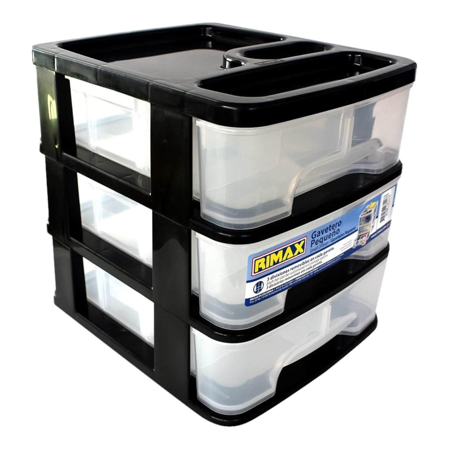 Organizador Rimax: Caja Pequeña con 3 Niveles | Getway
