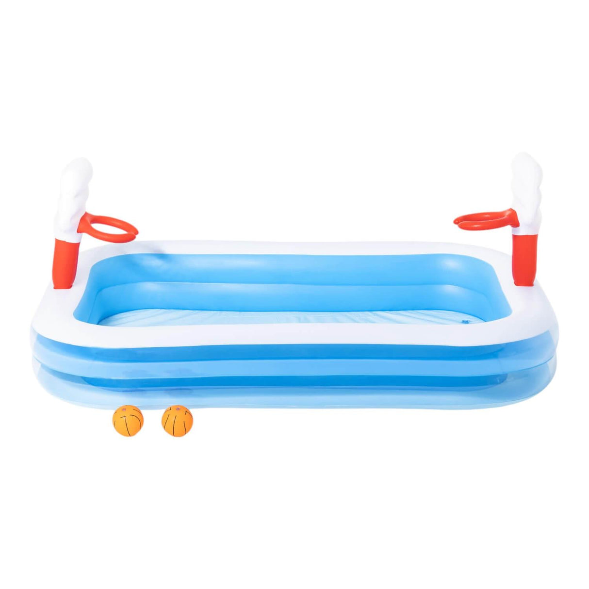 Piscina Inflable Bestway Basketball Con Pelota 251x168x102cm