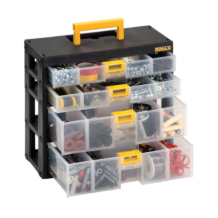 Caja Organizadora Modular 2x2 4 Niveles 31x14x29 cms Rimax