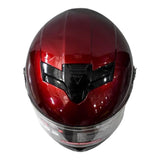 Casco Full Face Bx105 Talla L Color Burgundhy Ceritificacion ECE Bex