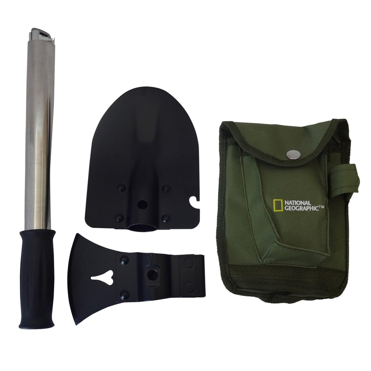 Set Herramientas De Campamento 4 en 1 National Geographic