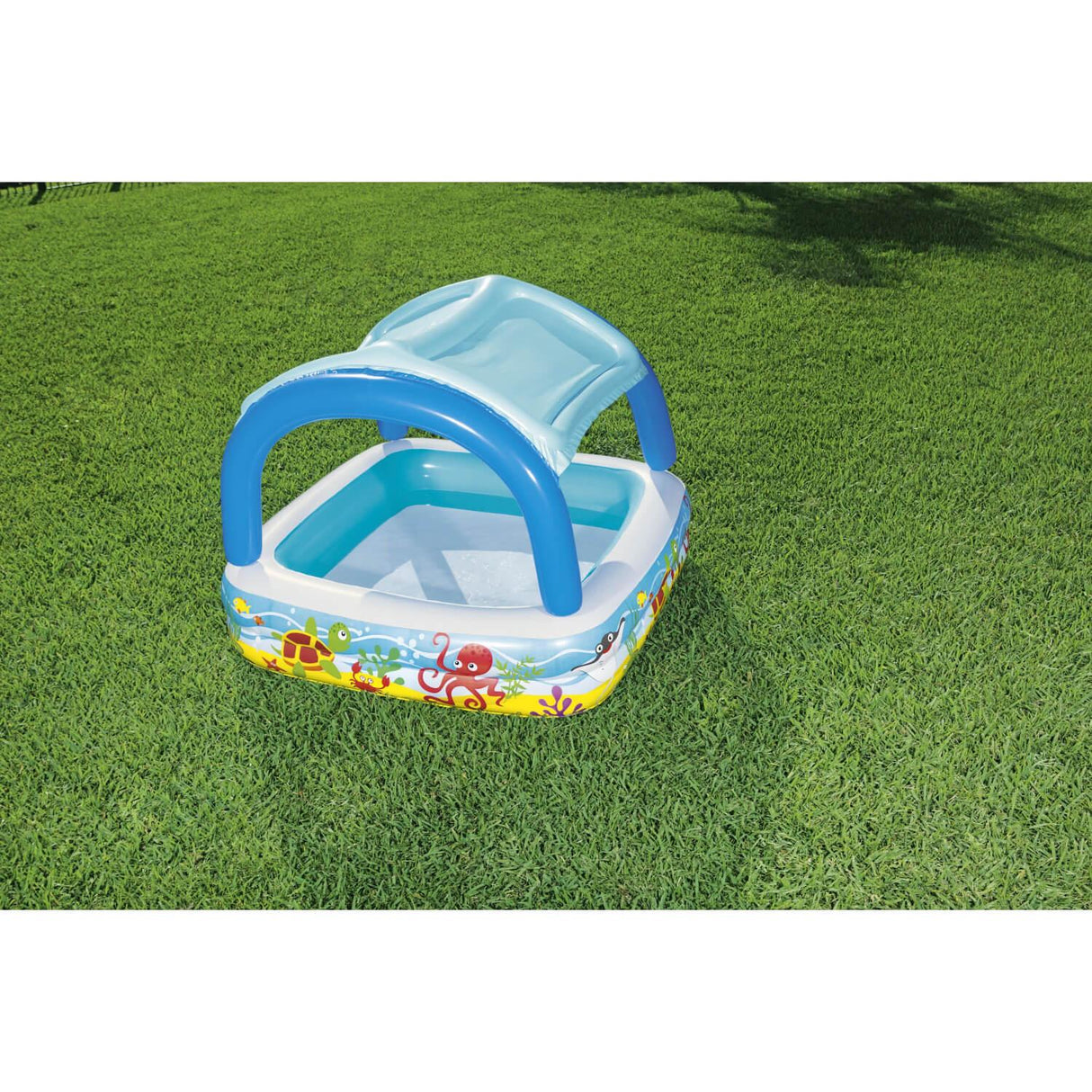 Piscina Inflable Bestway Con Toldo Desmontable 140x140x114cm