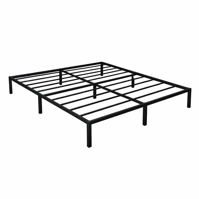 Base de Cama Metál Queen 2,5 plaza 200x150x36 Negro Airhouse