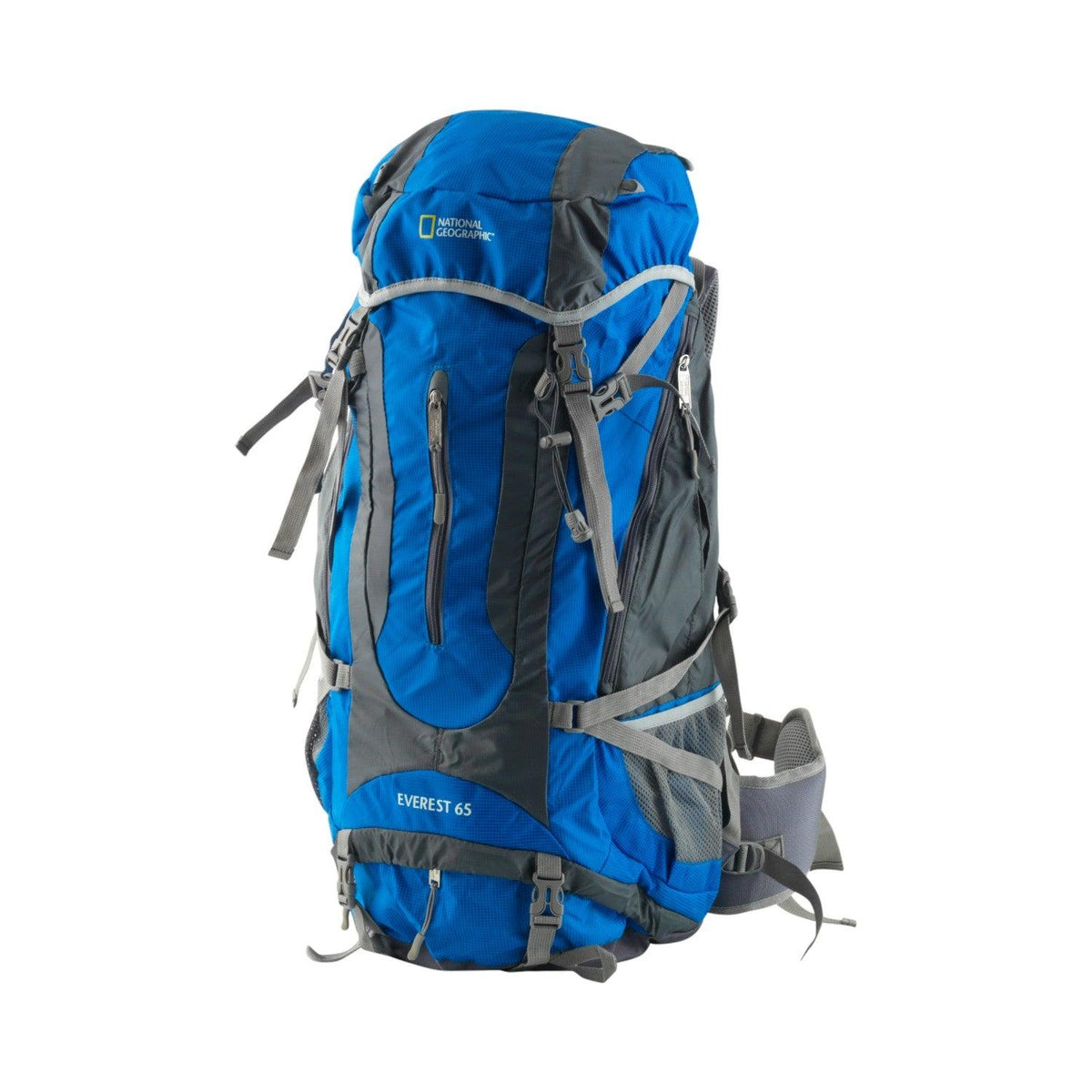 Mochila Camping Everest 65 Litros Azul National Geographic